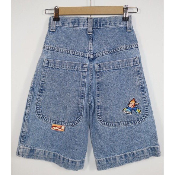 JNCO Other - JNCO Jeans Shorts Flamehead Baggy Skater Y2k Youth 25